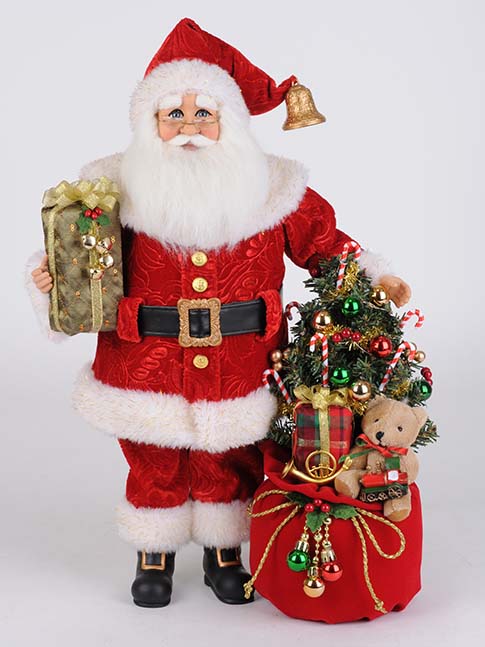 Santa Bearing Gifts 18"